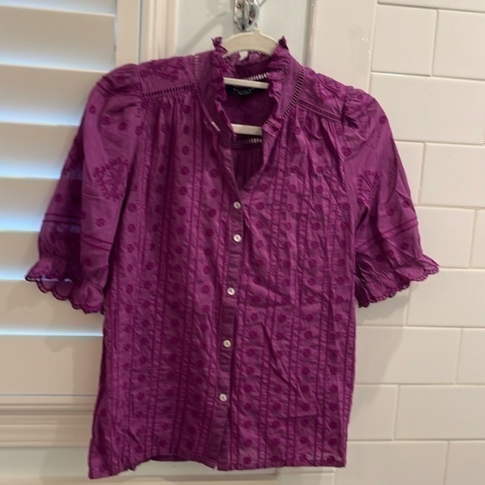 Purple Lloyd’s blouse for Corte Engles